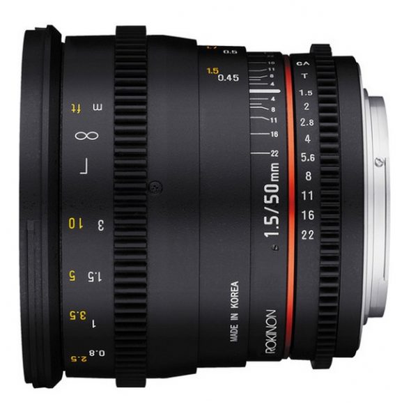 EF 50mm T1.5 Cine Lens