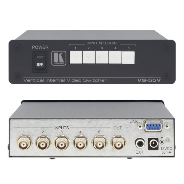 VS-55V 5x1 Composite Video Switcher