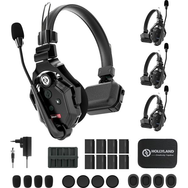 Solidcom C1 Full-Duplex Wireless DECT Intercom System (1.9 GHz)