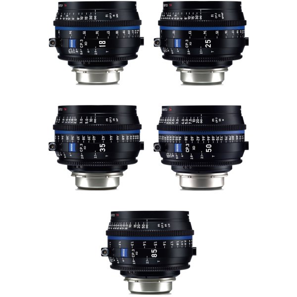 Compact Prime CP.3 XD Lens Set PL-Mount