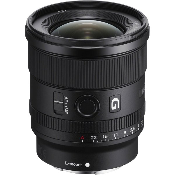 FE 20mm f/1.8 G Lens