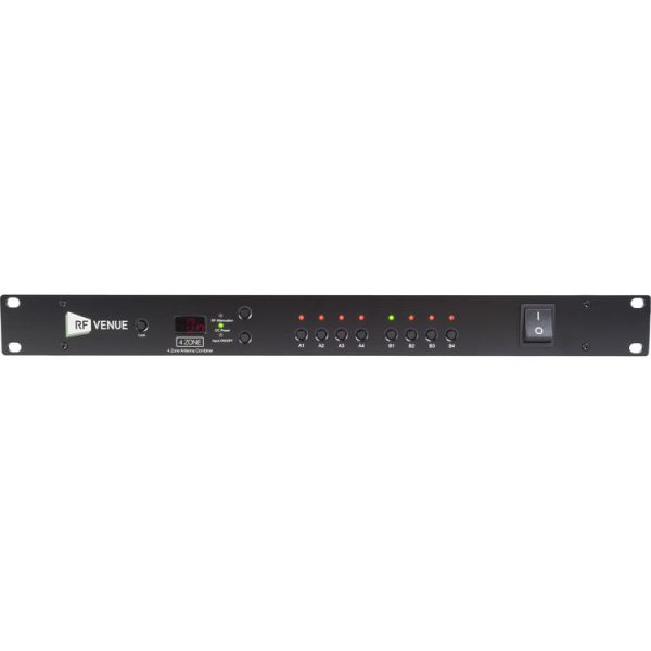 Second image of RF Venue 4 Zone - Antenna Combiner for Wireless Mic Receivers